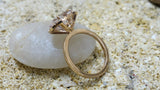 2ct Oval Cut Peach Morganite Engagement Ring 14k Rose Gold Finish Halo Solitaire