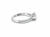 2.3ct Marquise Cut Diamond Bridal Set Band Engagement Ring 14k White Gold Finish