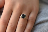 2ct Cushion Cut London Blue Topaz Halo New Engagement Ring 14k Rose Gold Finish