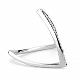 2Ct Round Cut Diamond Unique Stylish Trendy Cocktail Ring 14K White Gold Finish