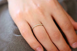 Full Eternity Wedding Band 0.6ct Round Cut VVS1D Diamond 14k Yellow Gold Finish