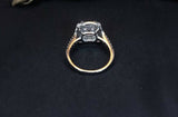 2ct Cushion Cut VVS1D Diamond Engagement Ring 14k White Gold Finish Double Halo