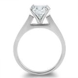 2.4ct Round & Baguette Cut Diamond Engagement Ring Bridal Set 14k WhiteGold Over