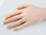 1.7ct Emerald Cut Diamond Solitaire Ring 14k White Gold Finish Trapezoid Accents