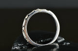 2Ct Round Baguette Diamond Half Eternity Trendy Wedding Band 14K White Gold Over