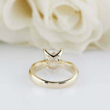 2.5ct Princess Diamond Engagement Ring Two Row Round Accent 14k Yellow Gold Over