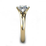 1ct Round Cut Diamond 6 Prong Classic Solitaire Engagement Ring 14k Gold Finish