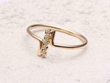 Bezel Set Minimalist Engagement Ring 0.5ct Round Cut Diamond 14k YellowGold Over