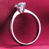 1.7ct Heart Cut Diamond Engagement Ring 14k White Gold Over Solitaire Love Shape