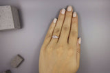 2Ct Emerald Cut Morganite Engagement Ring 14K Rose Gold Finish Diamond Accents