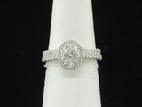 5Ct Princess Cut Diamond Bridal Wedding Set Engagement Ring 14K White Gold Over