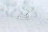 1.5ct Round Cut VVS1D Diamond Engagement Ring Halo Vintage 14k White Gold Finish