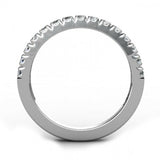 1ct Round Cut VVS1D Diamond Eternity Wedding Band Ring 14k White Gold Finish