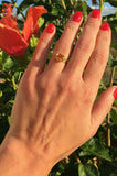 1ct Engagement Ring Oval Cut Yellow Citrine Split Shank 14k Yellow Gold Finish