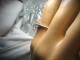 Split Shank Solitaire Engagement Ring 3ct Emerald Cut Diamond 14k WhiteGold Over