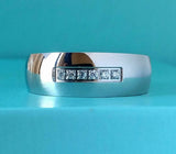 0.5Ct Round Cut Diamond Wide Stylish Unisex Wedding Band 14K White Gold Finish