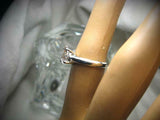 Solitaire Women Engagement Ring 1.5ct Pear Cut VVS1D Diamond 14k White Gold Over