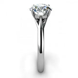 1.4ct Round Cut Diamond Stylish Solitaire Engagement Ring 14k White Gold Finish