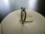 3Ct Round Cut VVS1/D Diamond Infinity Design Wedding Band 18K White Gold Finish