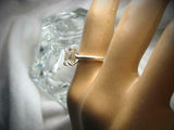 Solitaire Women Engagement Ring 1.5ct Emerald Cut Diamond 14k White Gold Finish