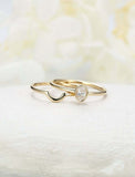 1ct Oval Cut Diamond Engagement Ring Minimalist Bridal Set 14k YellowGold Finish