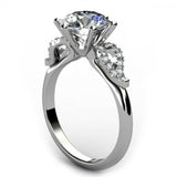 1ct Round Cut Diamond Exquisite Solitaire Engagement Ring 14k White Gold Finish