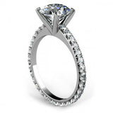 2ct Round Cut VVS1D Diamond 4 Prong Engagement Ring Women 14k White Gold Finish