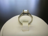 4.5Ct Princess Cut VVS1 Diamond Split Band Engagement Ring 14K White Gold Finish