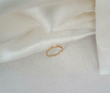 0.1ct Engagement Ring Baguette Cut Diamond Solitaire 14k Yellow Gold Finish