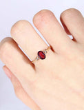 1ct Oval Cut Pink Ruby Engagement Ring Solitaire Heart Band 14k Rose Gold Finish