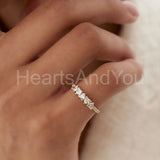 1ct Heart Simulated Diamond Solitaire with Accents Ring 14k Yellow Gold Plated