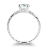 1ct Round Cut Diamond Engagement Ring Classic Solitaire 18k White Gold Finish