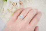 1.33ct Pear Cut Diamond Engagement Ring Halo Vintage Style 14k White Gold Finish