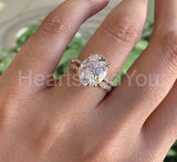 2ct Pear Cut Simulated Diamond Bridal Set Full Eternity 14k Yellow Gold Plated