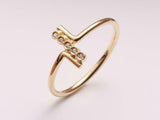 Bezel Set Minimalist Engagement Ring 0.5ct Round Cut Diamond 14k YellowGold Over