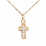 2Ct Round Cut Diamond Jesus God Christ Pendant with Chain 14K White Gold Finish