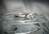 East West Solitaire Engagement Ring 2ct Marquise Cut Diamond 14k White Gold Over