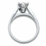 2.5ct Heart Cut Diamond Engagement Ring Split Shank Solitaire 14k WhiteGold Over