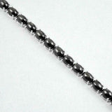 12Ct Oval Cut Sparkle Black Diamond Hip Hop Tennis Bracelet 14K WhiteGold Finish