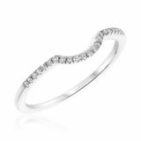 4Ct Round Cut Diamond Bridal Set Cluster Split Band Ring 14K White Gold Finish