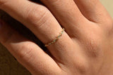 Half Eternity Wedding Band 0.4ct Round Cut VVS1D Diamond 14k Yellow Gold Finish