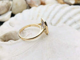 2ct Engagement Ring Radiant Cut Diamond Bezel Set Solitaire 14k Yellow Gold Over