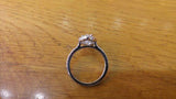 3Ct Marquise Cut VVS1 Diamond Halo Solitaire Engagement Ring 18K White Gold Over