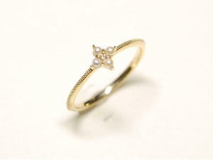 0.1ct Round Cut Diamond Engagement Ring Solitaire Minimalist 14k YellowGold Over