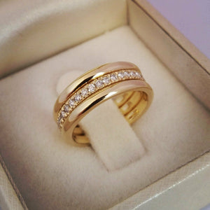 Full Eternity Wedding Ring Band 1.2ct Round Cut Diamond 14k Yellow Gold Finish