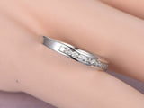 1.5ct Round Diamond Channel Set Half Eternity Wedding Band 14k White Gold Finish