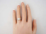 2.8ct Round Cut Diamond Engagement Ring Trilogy Solitaire 14k White Gold Finish